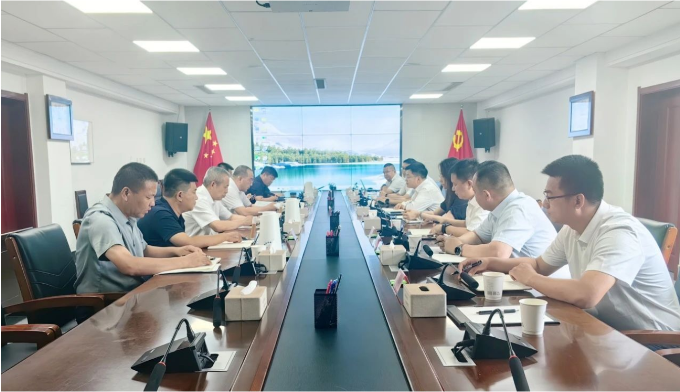 中国能建葛洲坝生态环保公司与内蒙古通辽市库伦旗共商合作